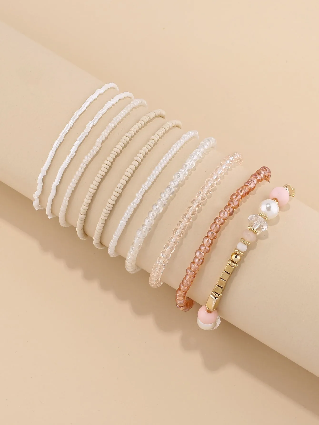 10pcs Beaded Bracelet