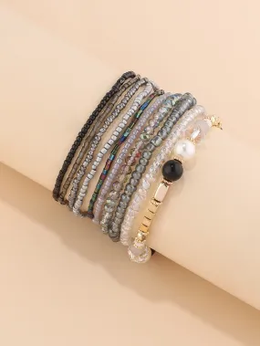 10pcs Beaded Bracelet