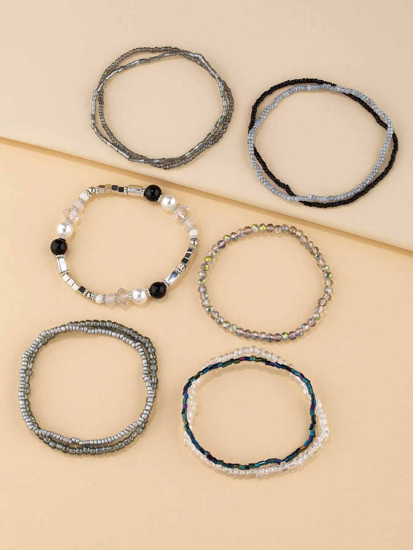 10pcs Beaded Bracelet