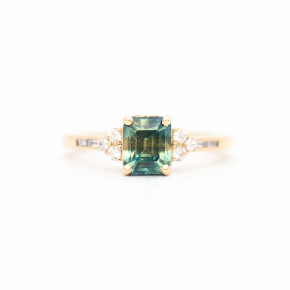 1.57 Sapphire Marigold Ring