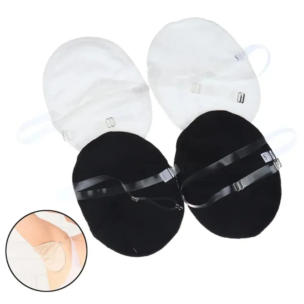 1Pair Underarm Sweat Pad  Reusable Dress Clothing Absorb Armpit Sweat Perspiration Pads Absorbent Deodorant Pad For Woman