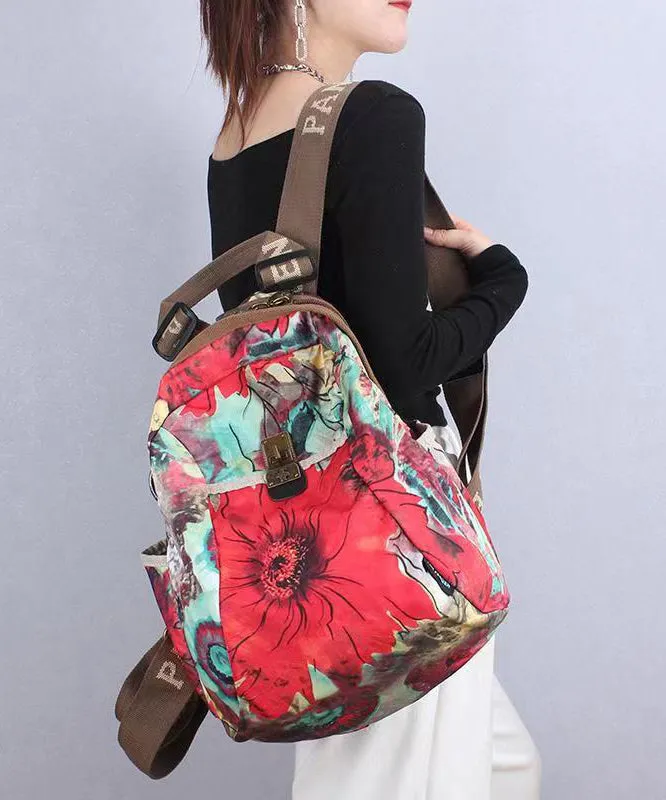 2024 New Leisure Travel Printed One Shoulder Crossbody Bag ZX1055