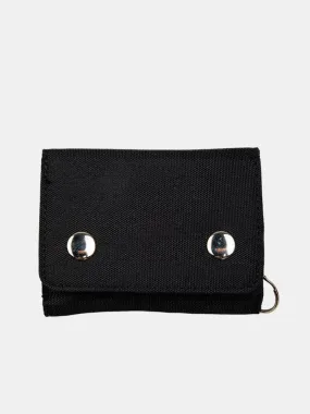 A Lost Cause Stacked Chained Wallet - Black