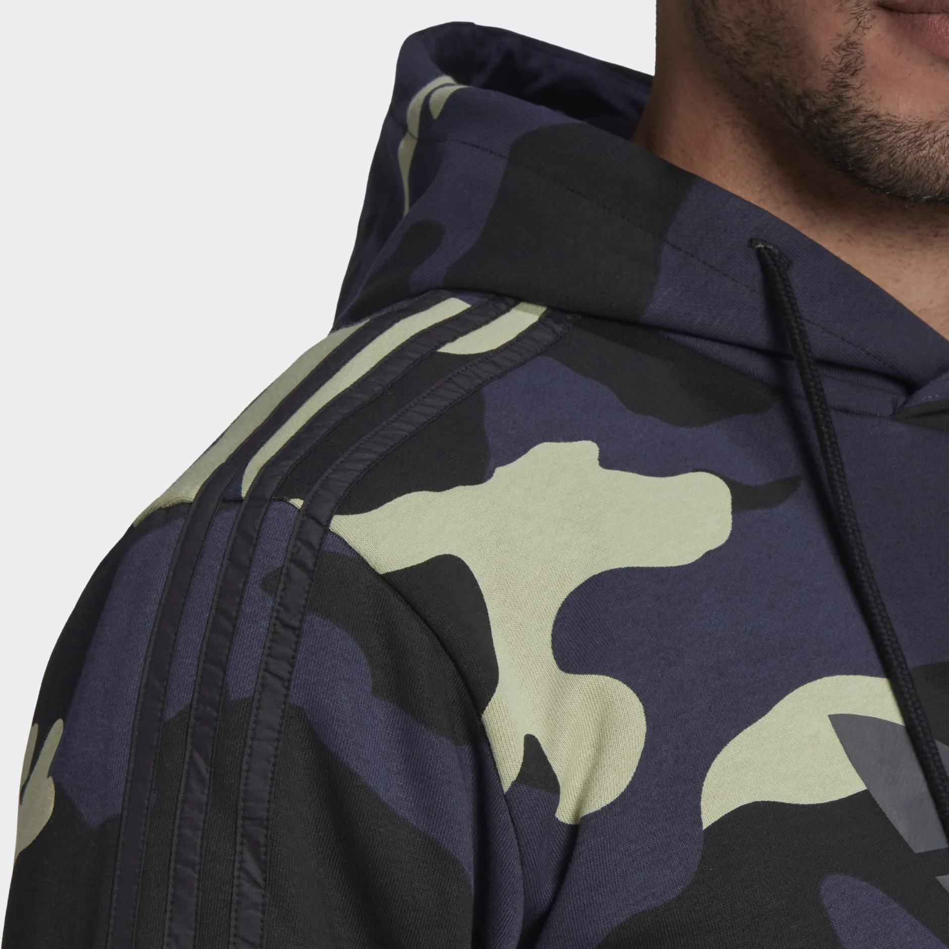 Adidas Men's Trefoil Camo Hoodie HF4882