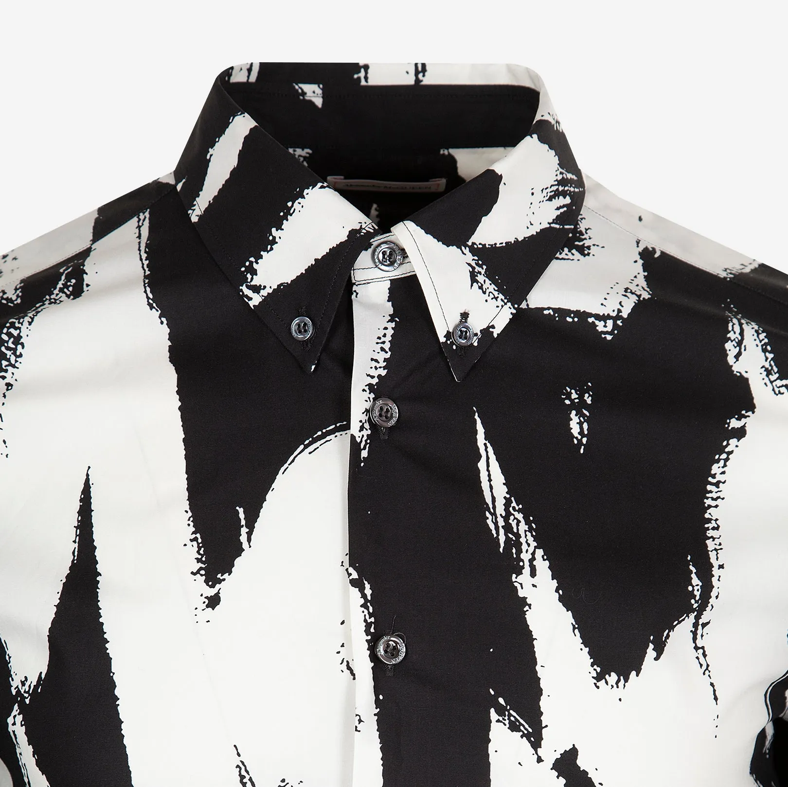 Alexander McQueen Graffiti Print Shirt