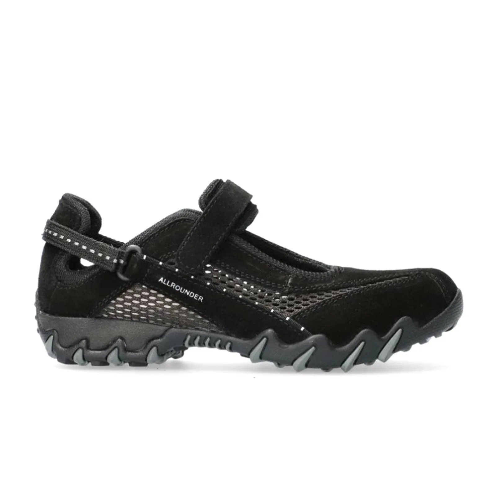 Allrounder Niro (Women) - Black/Black Suede