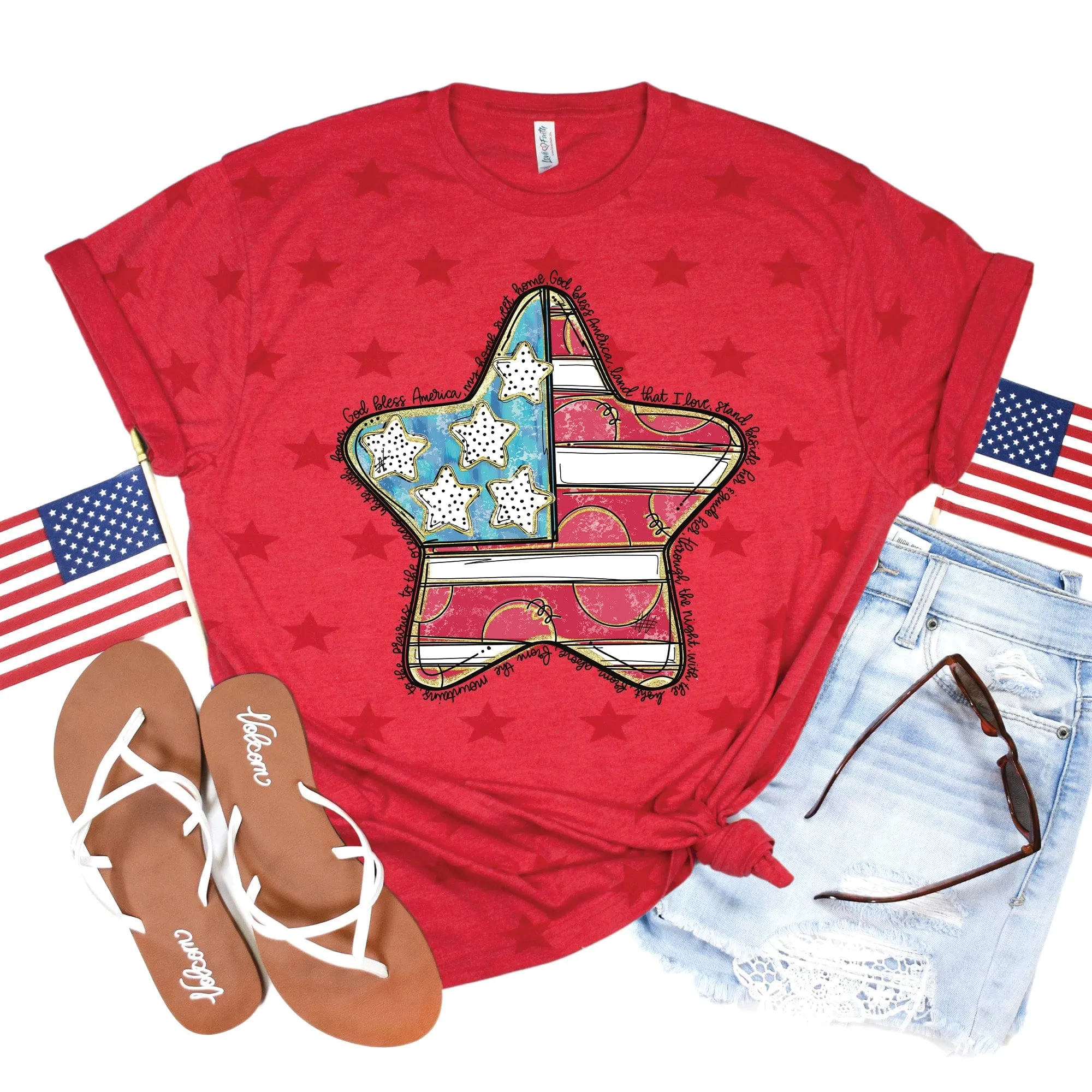 America Star Tee