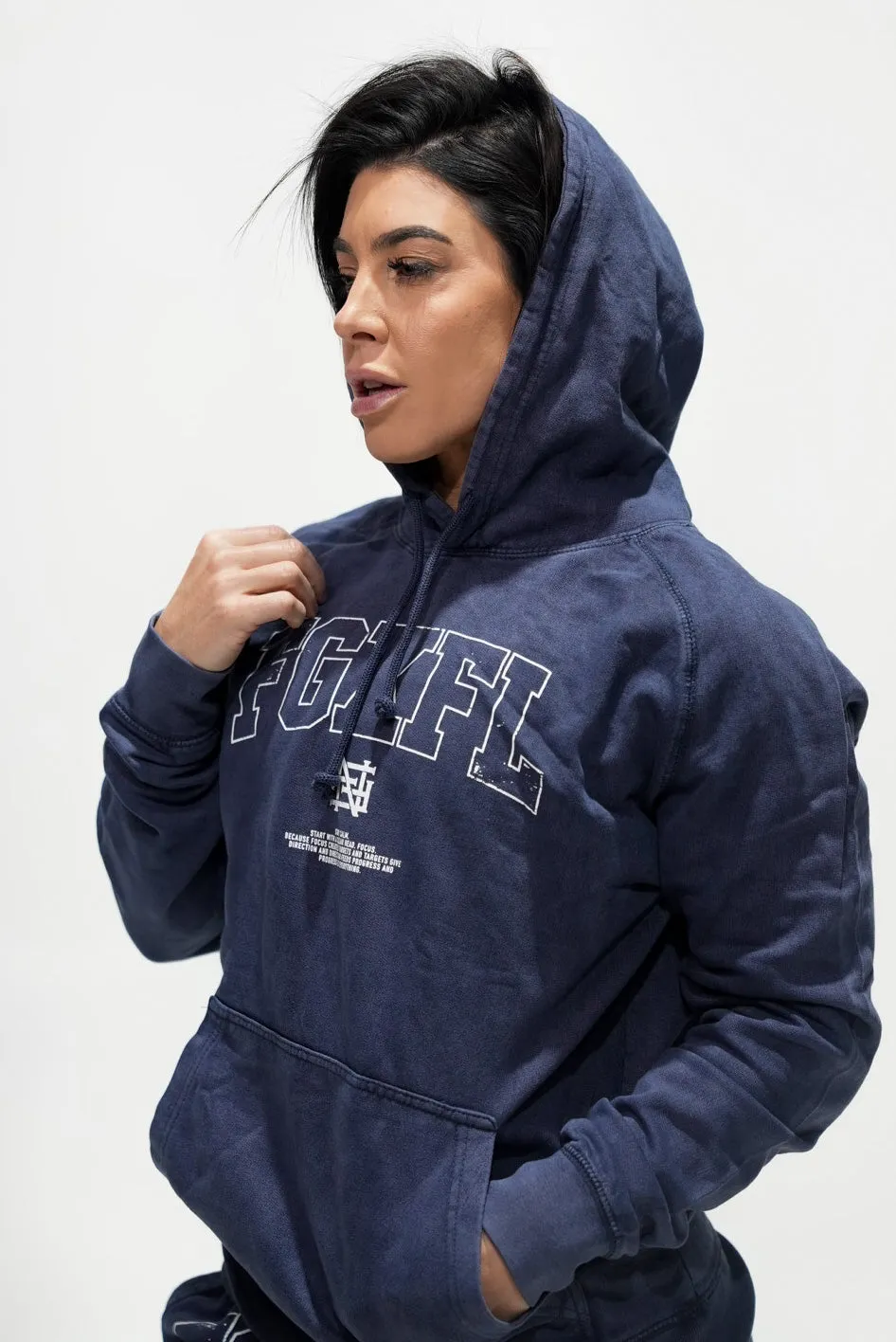 ARCH HOODIE - NAVY