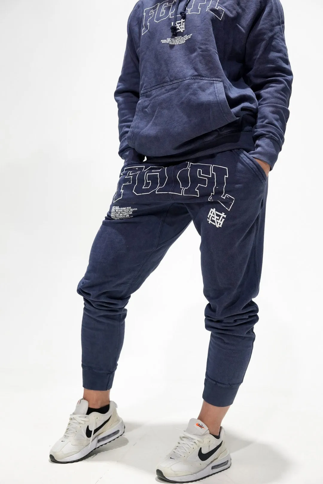 ARCH HOODIE - NAVY