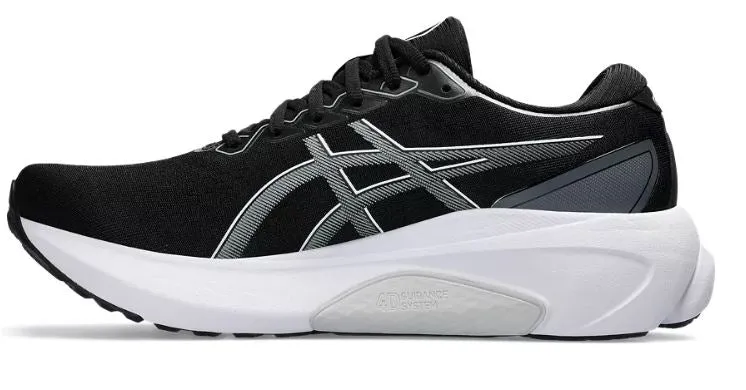 Asics Gel Kayano 30 (D Width) - Black/Sheet Rock (Womens)