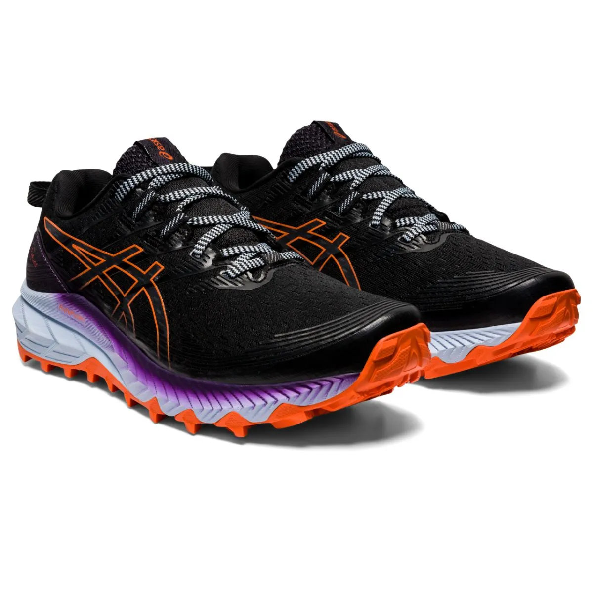 Asics Gel Trabuco 10 Women Black Nova Orange    