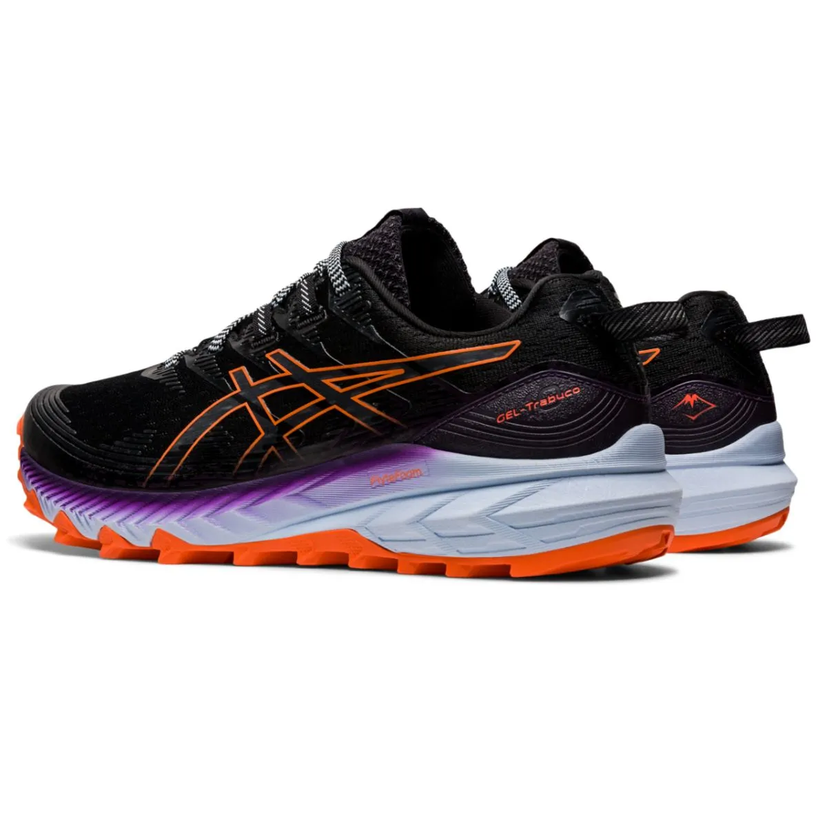 Asics Gel Trabuco 10 Women Black Nova Orange    