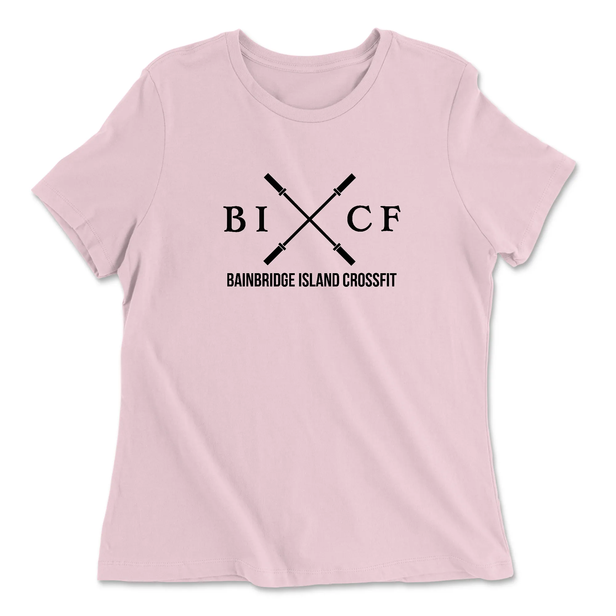 Bainbridge Island CrossFit BICF Womens - Relaxed Jersey T-Shirt