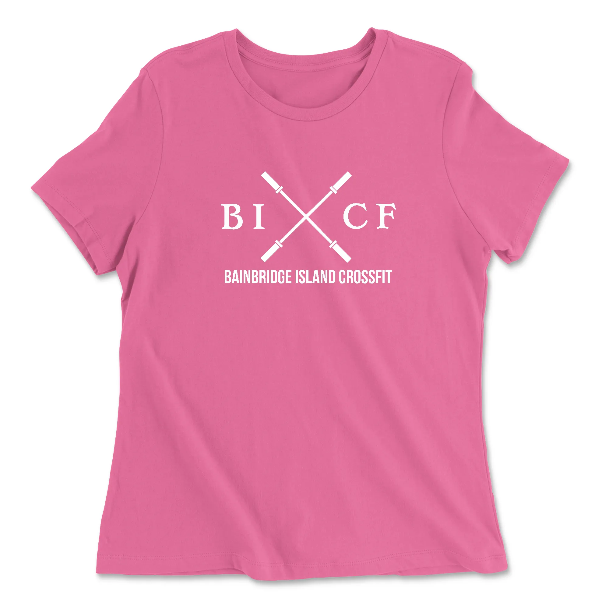 Bainbridge Island CrossFit BICF Womens - Relaxed Jersey T-Shirt