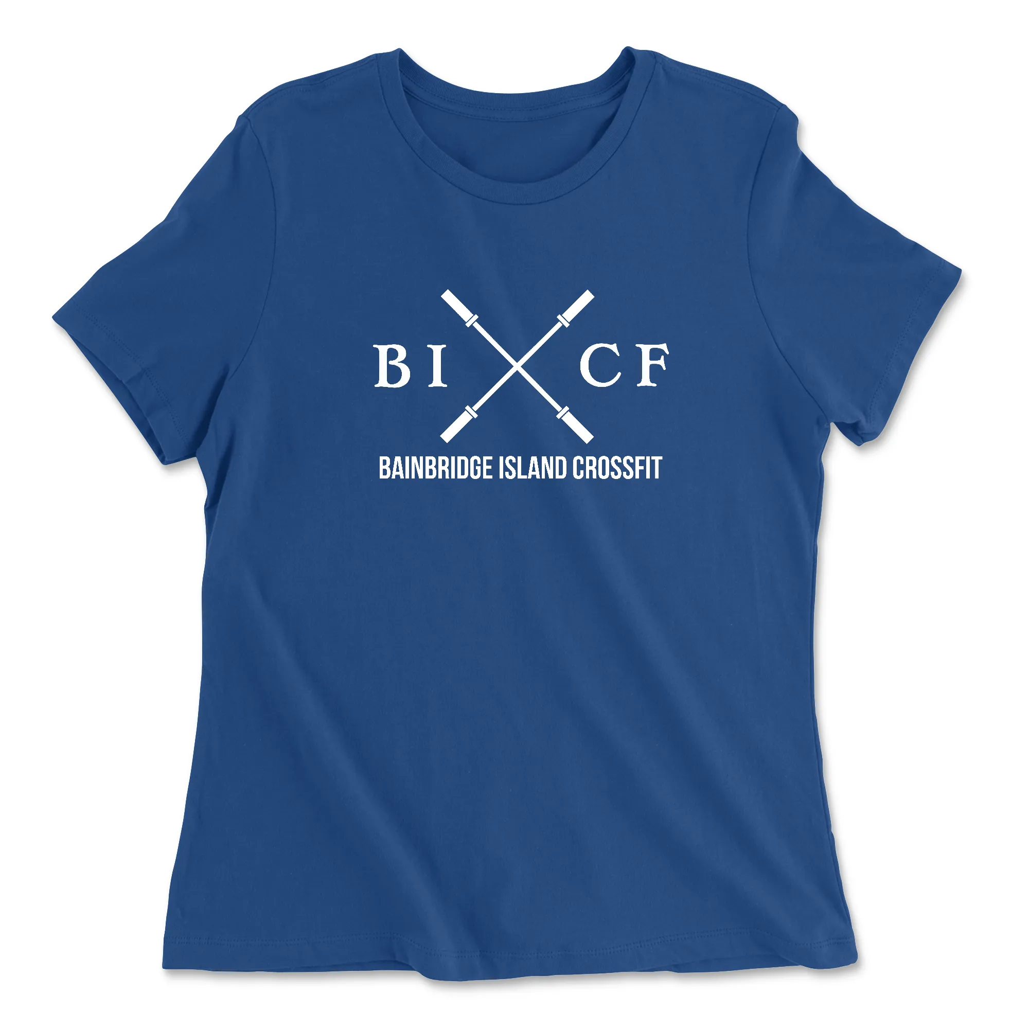 Bainbridge Island CrossFit BICF Womens - Relaxed Jersey T-Shirt