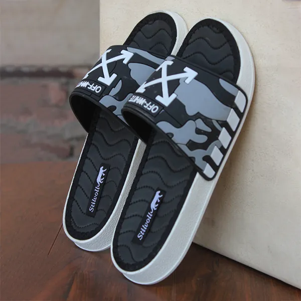 Black Soft Slippers for men