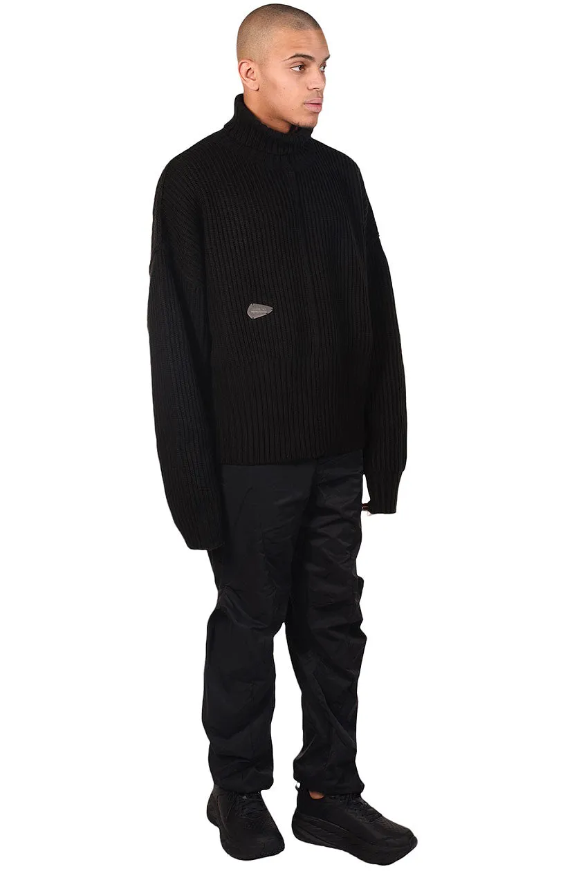 Black Turtle Neck Sweater