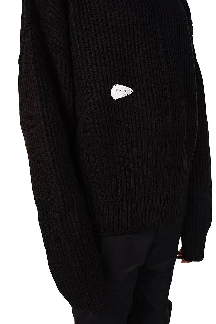 Black Turtle Neck Sweater