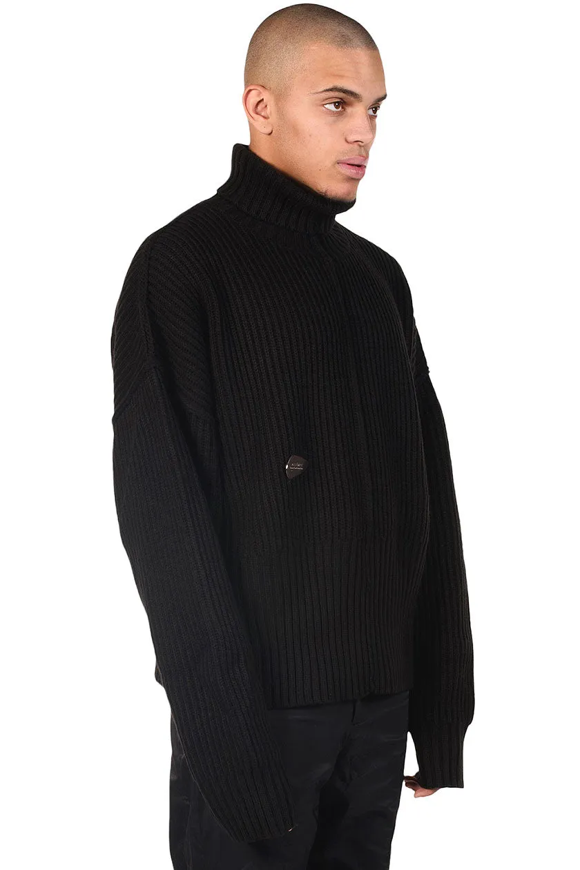 Black Turtle Neck Sweater