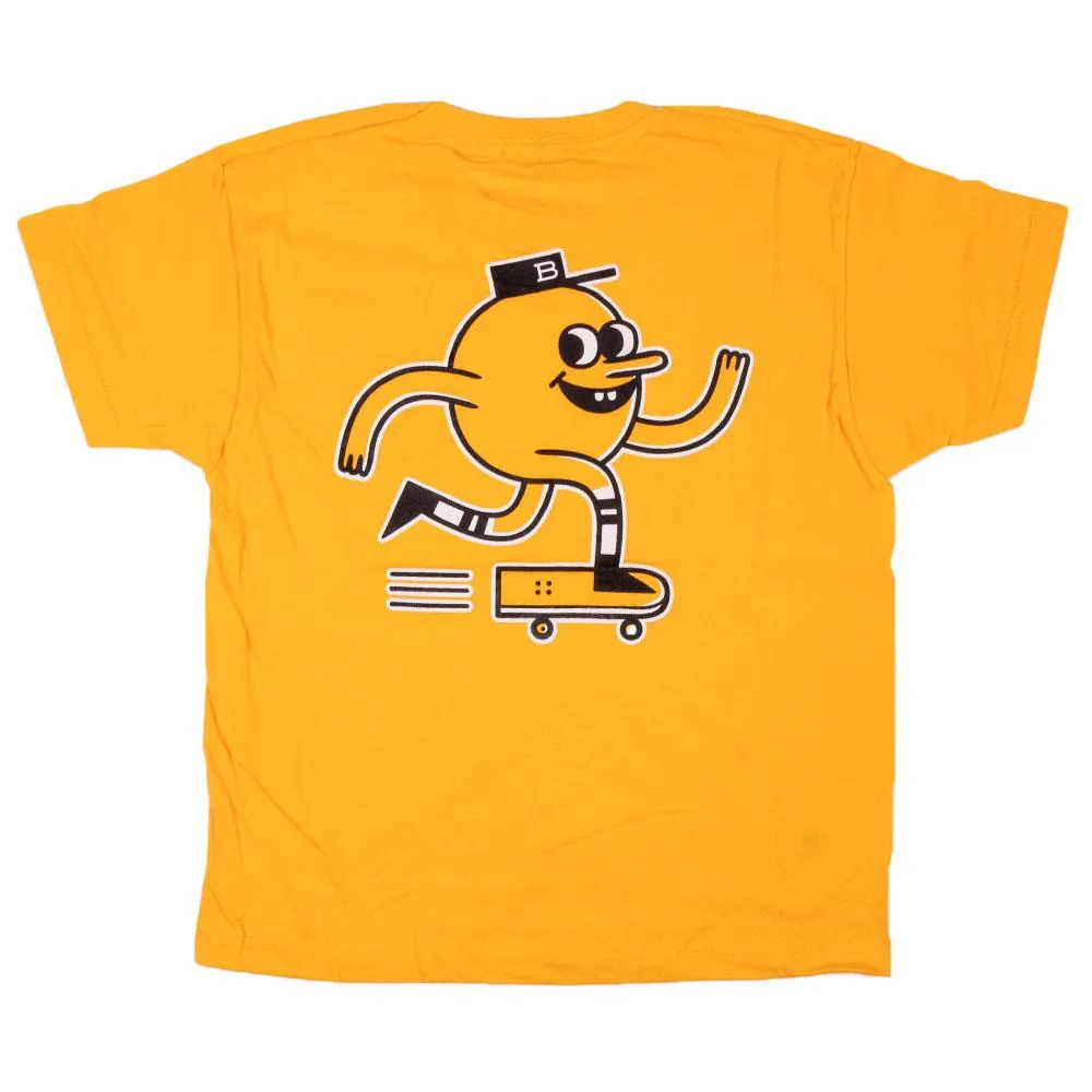 Blast Kids Mascot Logo Yellow T-Shirt