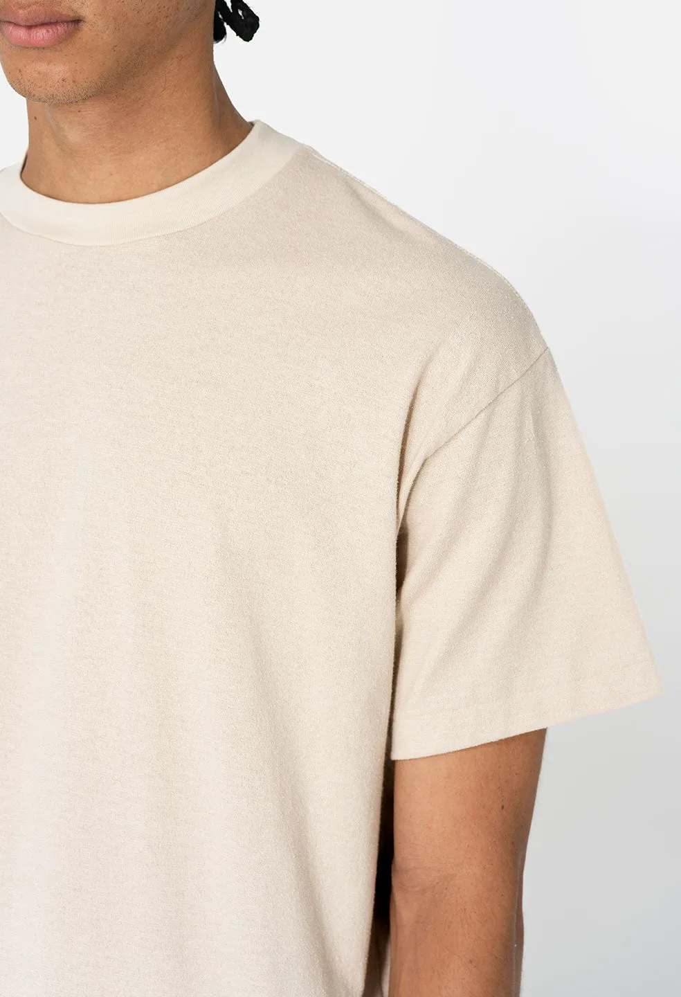 Boucle University Tee / Natural