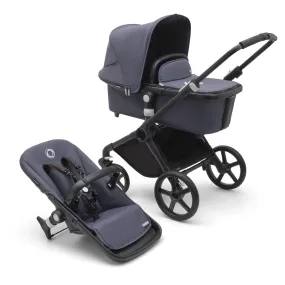 Bugaboo Fox Cub Complete - Black/Stormy Blue/Stormy Blue