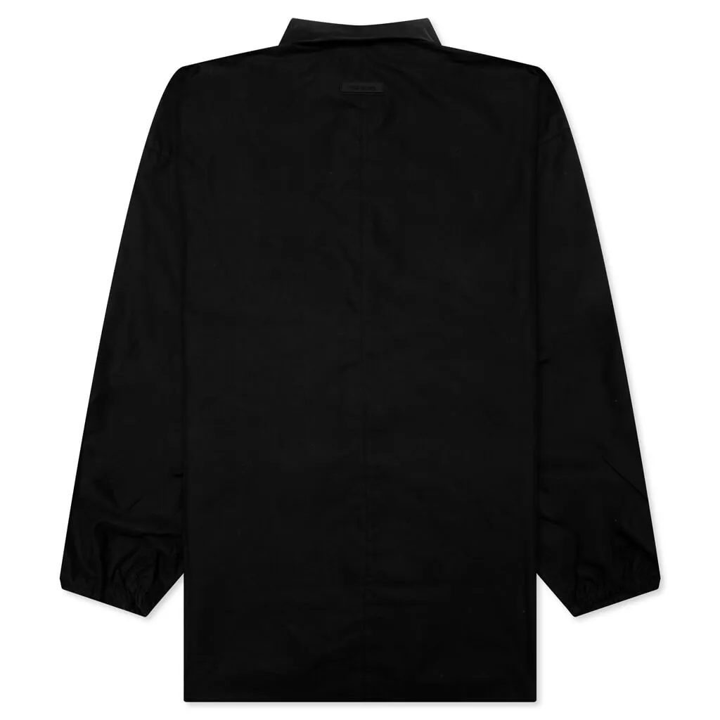 Button Down Shirt - Jet Black