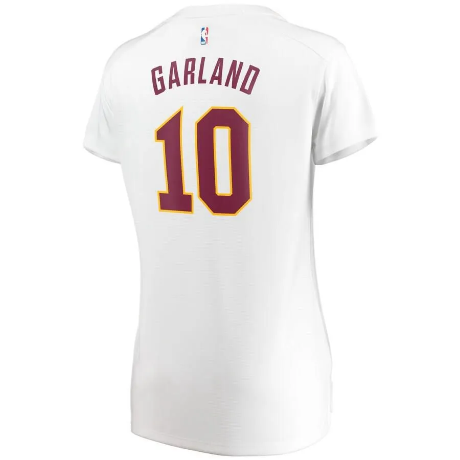 Cleveland Cavaliers Darius Garland Fanatics Branded Replica Fast Break Association Jersey Womens - White | Ireland I3185W7