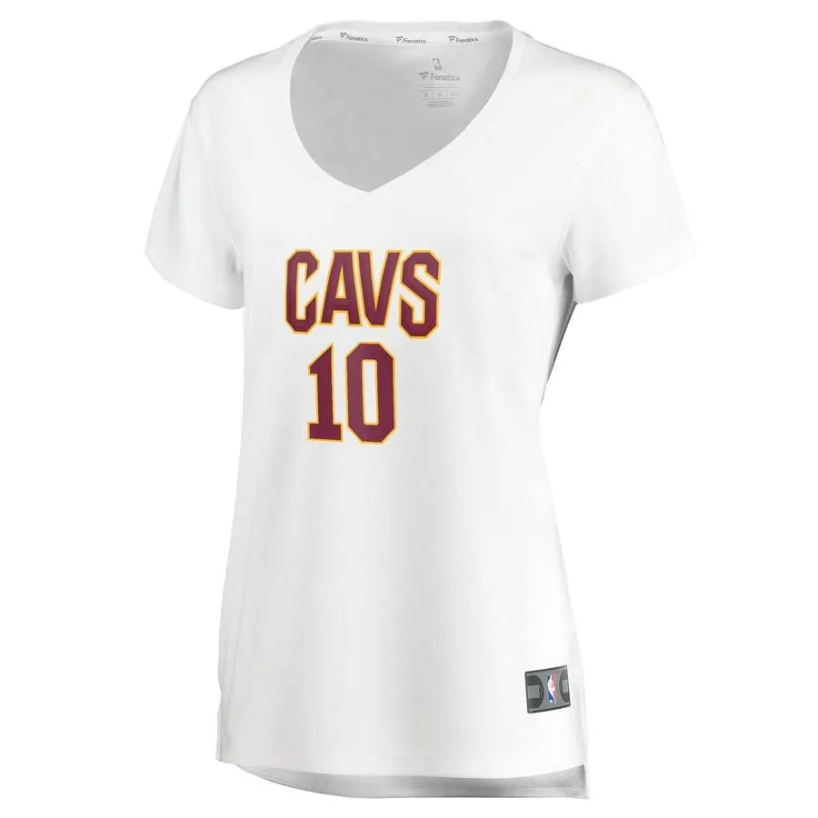 Cleveland Cavaliers Darius Garland Fanatics Branded Replica Fast Break Association Jersey Womens - White | Ireland I3185W7