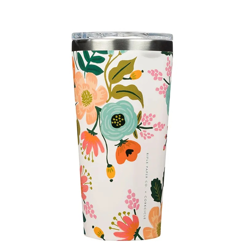 CORKCICLE | 16 oz. Tumbler - Cream Lively Floral