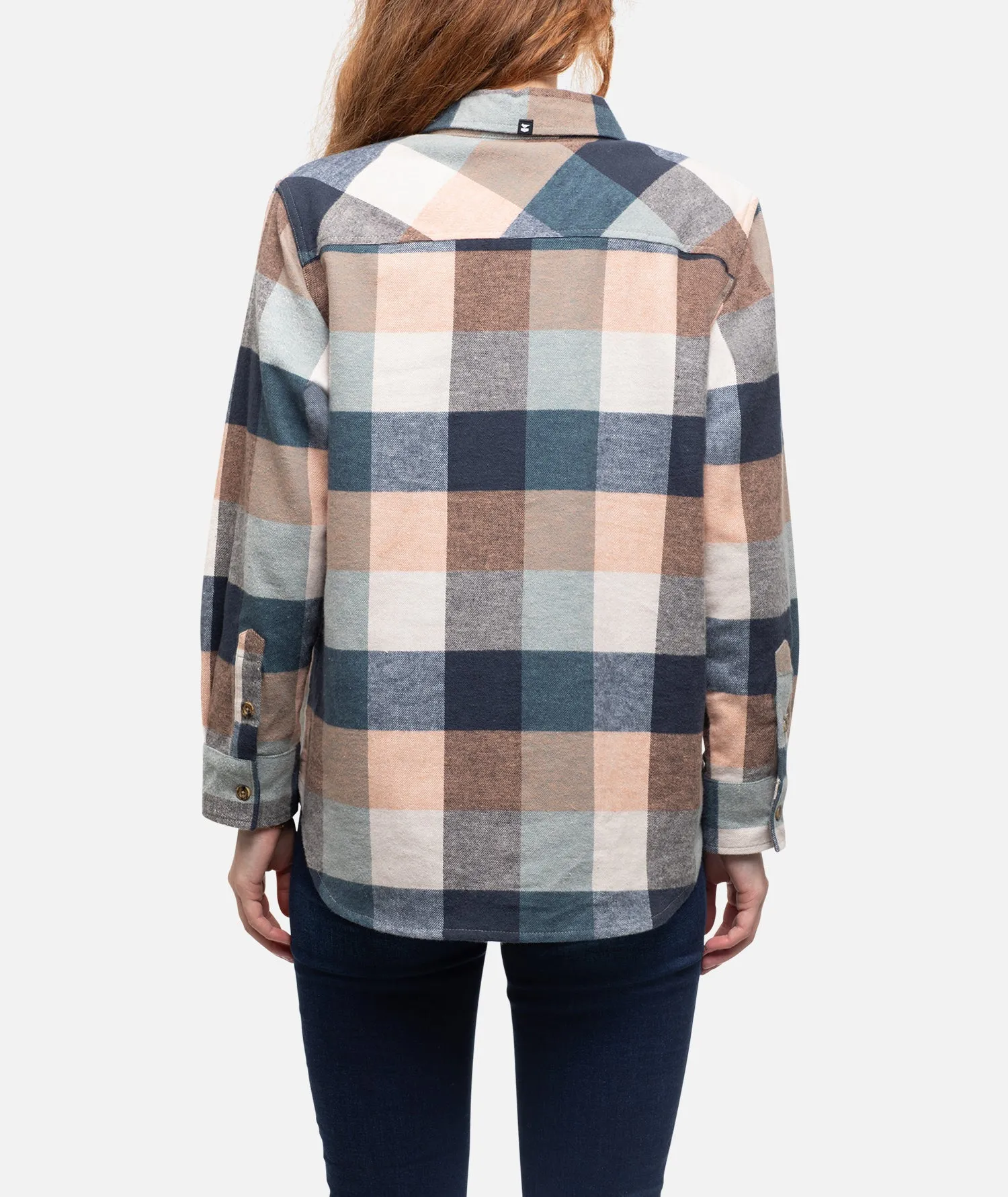 Delray Boyfriend Flannel - Sand