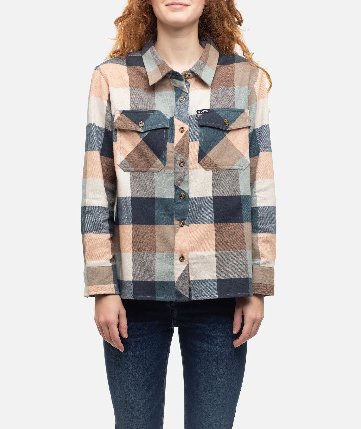 Delray Boyfriend Flannel - Sand