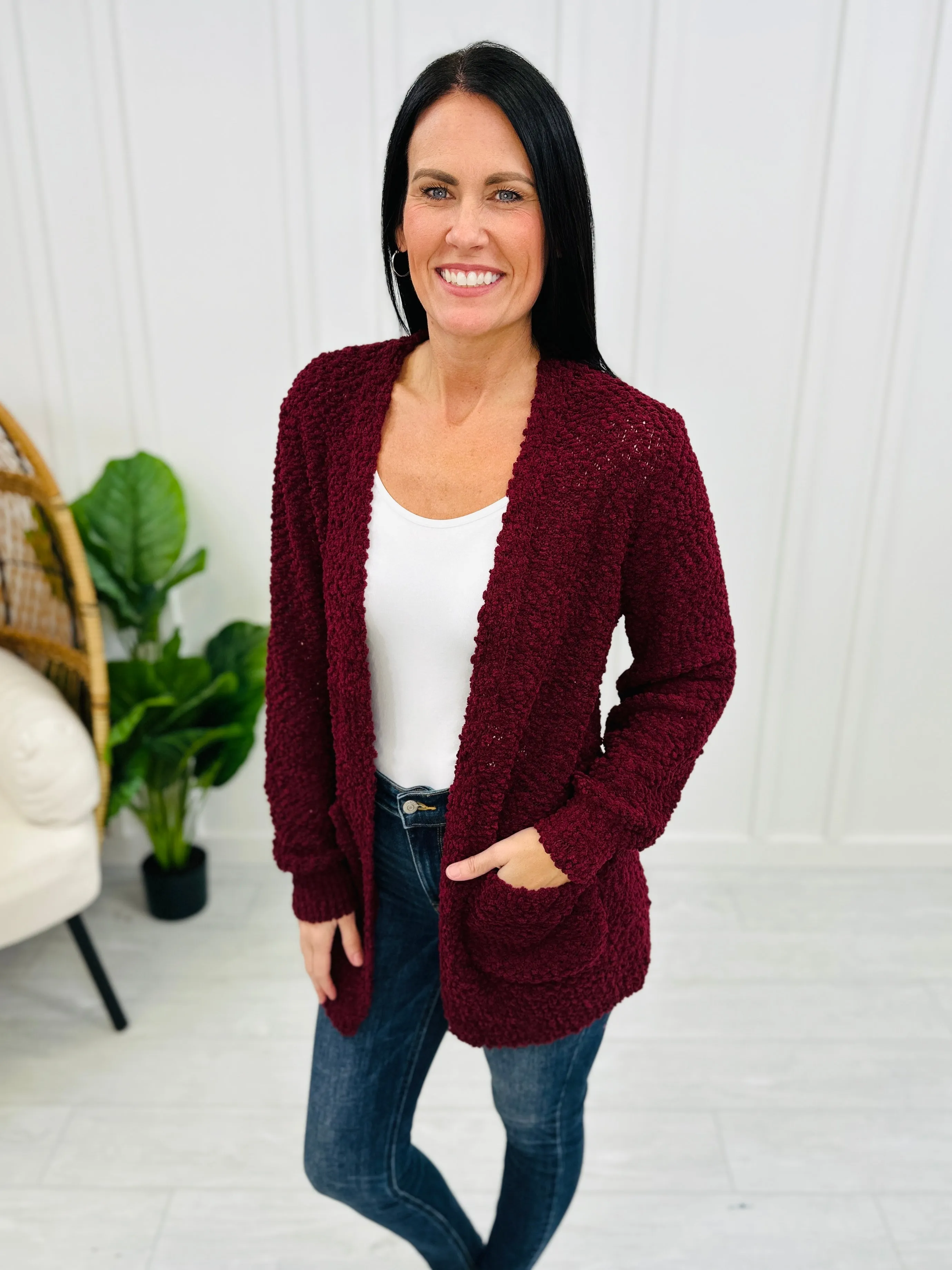 DOORBUSTER! REG/CURVY Looking Straight Ahead Cardigan- Multiple Colors!