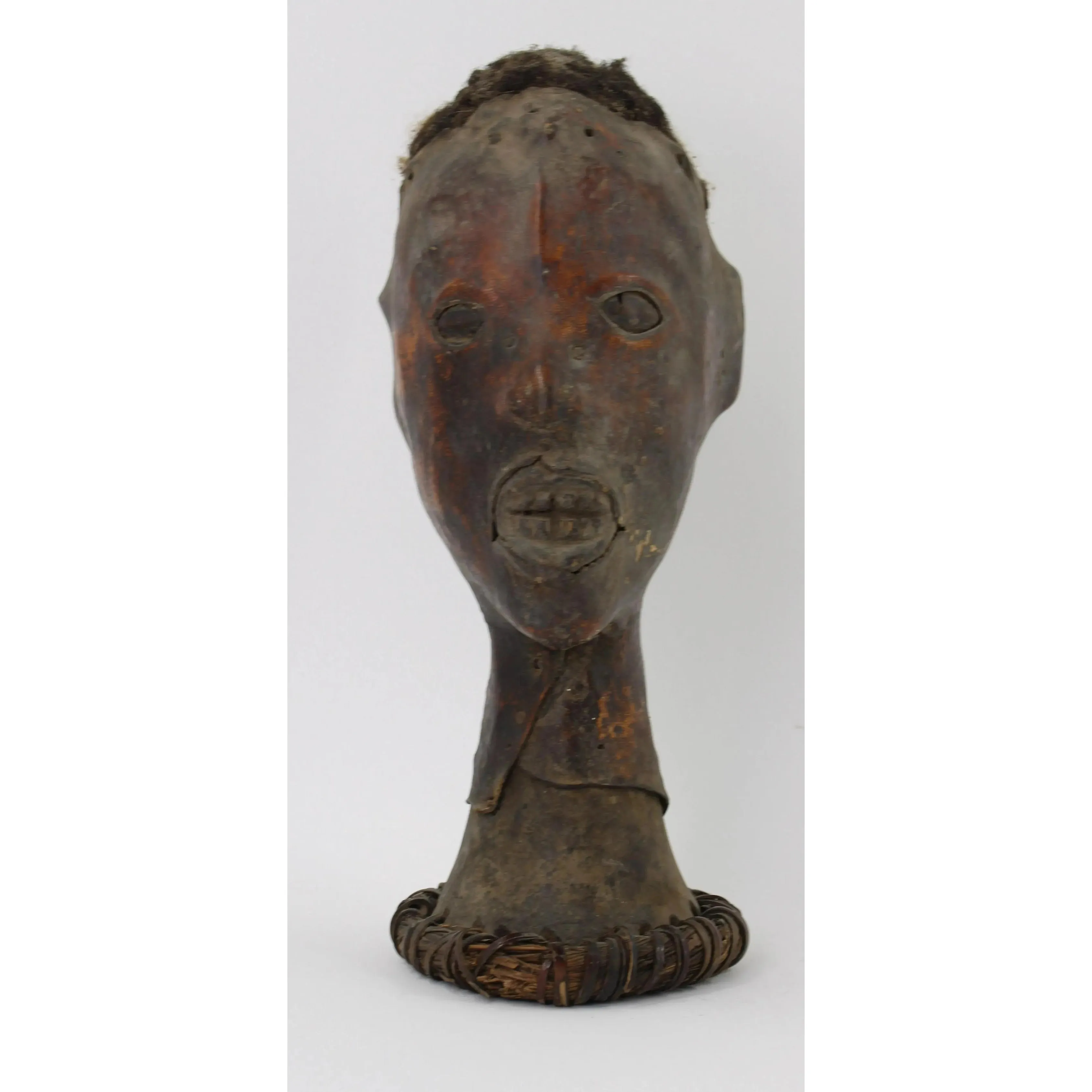 Ekoi Ejagham Hide Covered Headdress, Nigeria #973