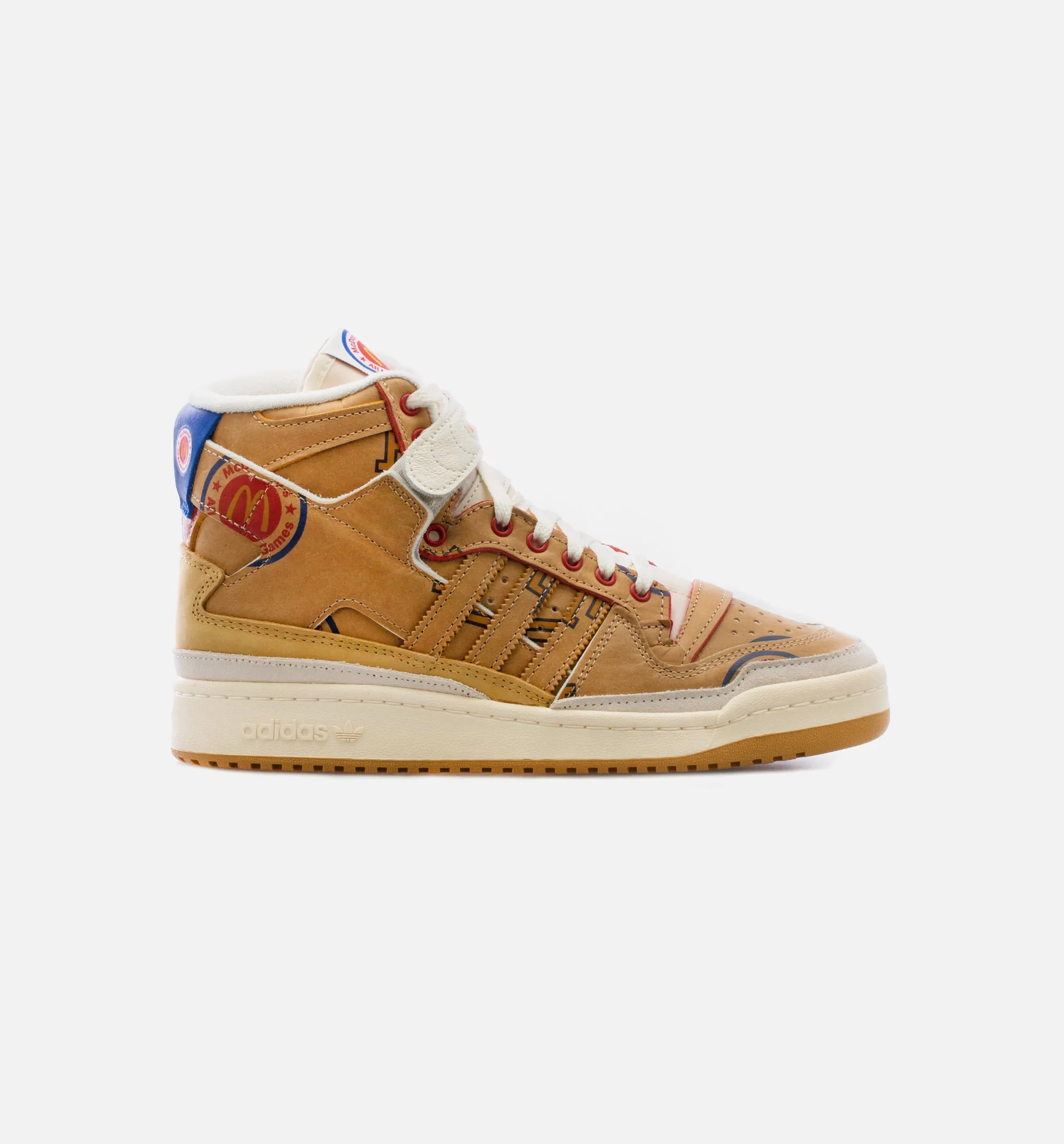 Eric Emanuel x Forum 84 High McDonald’s All American Mens Lifestyle Shoe - White/Beige