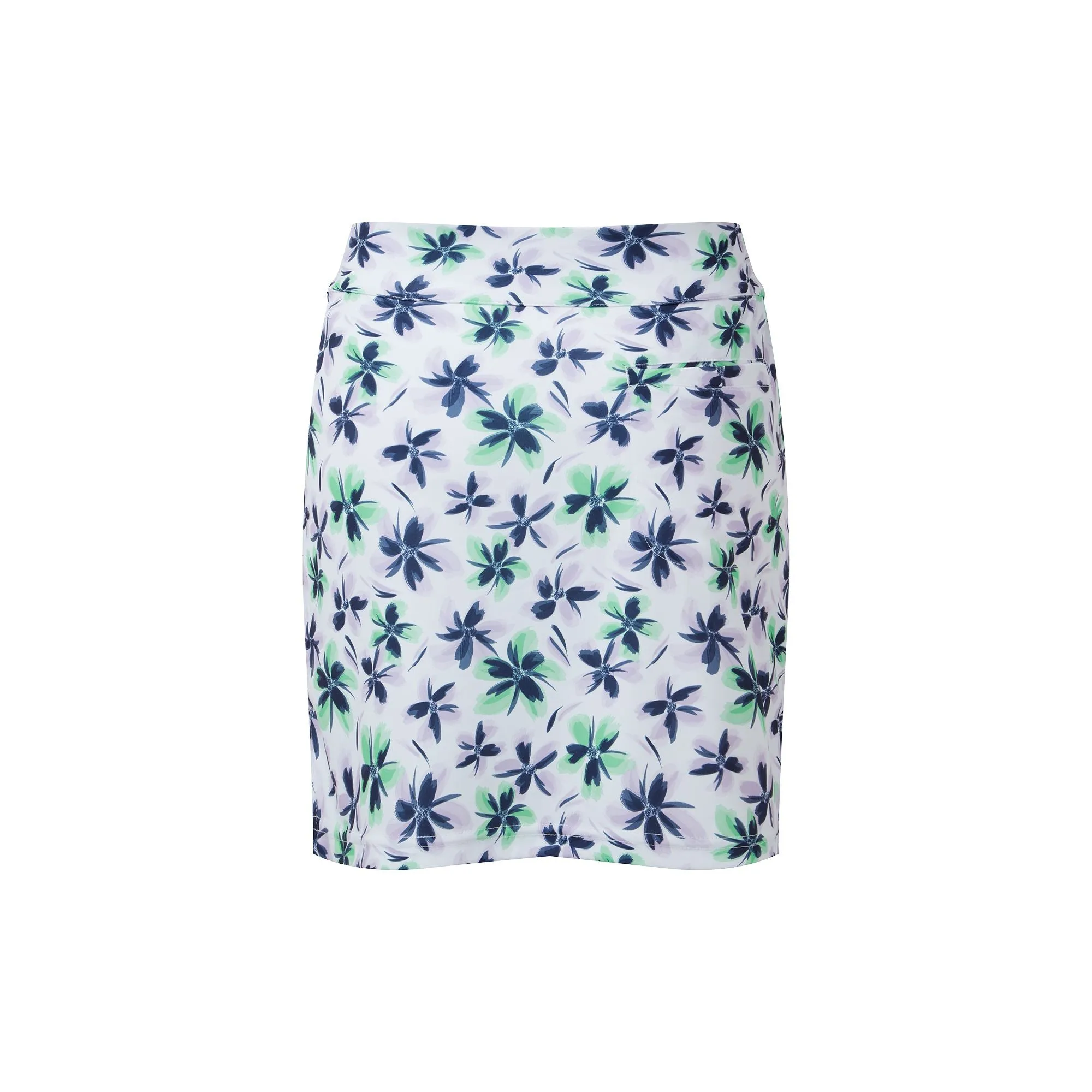 footjoy jupe short femme floral print lavande navy mint