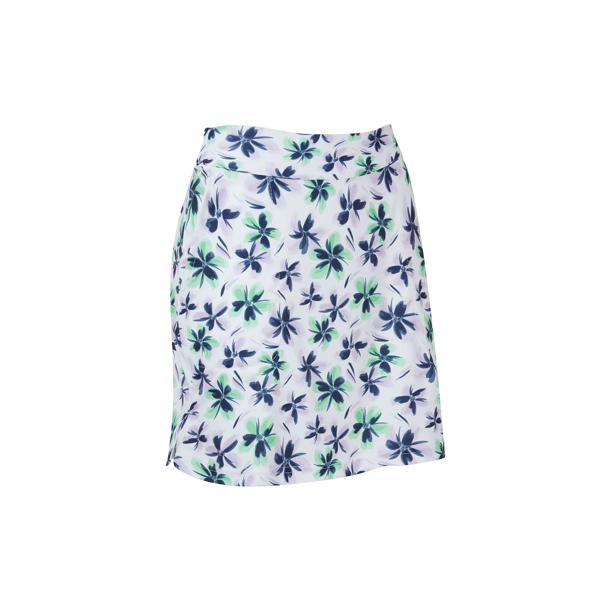 footjoy jupe short femme floral print lavande navy mint