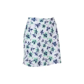 footjoy jupe short femme floral print lavande navy mint