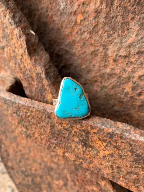 Freeform Turquoise ring size 8