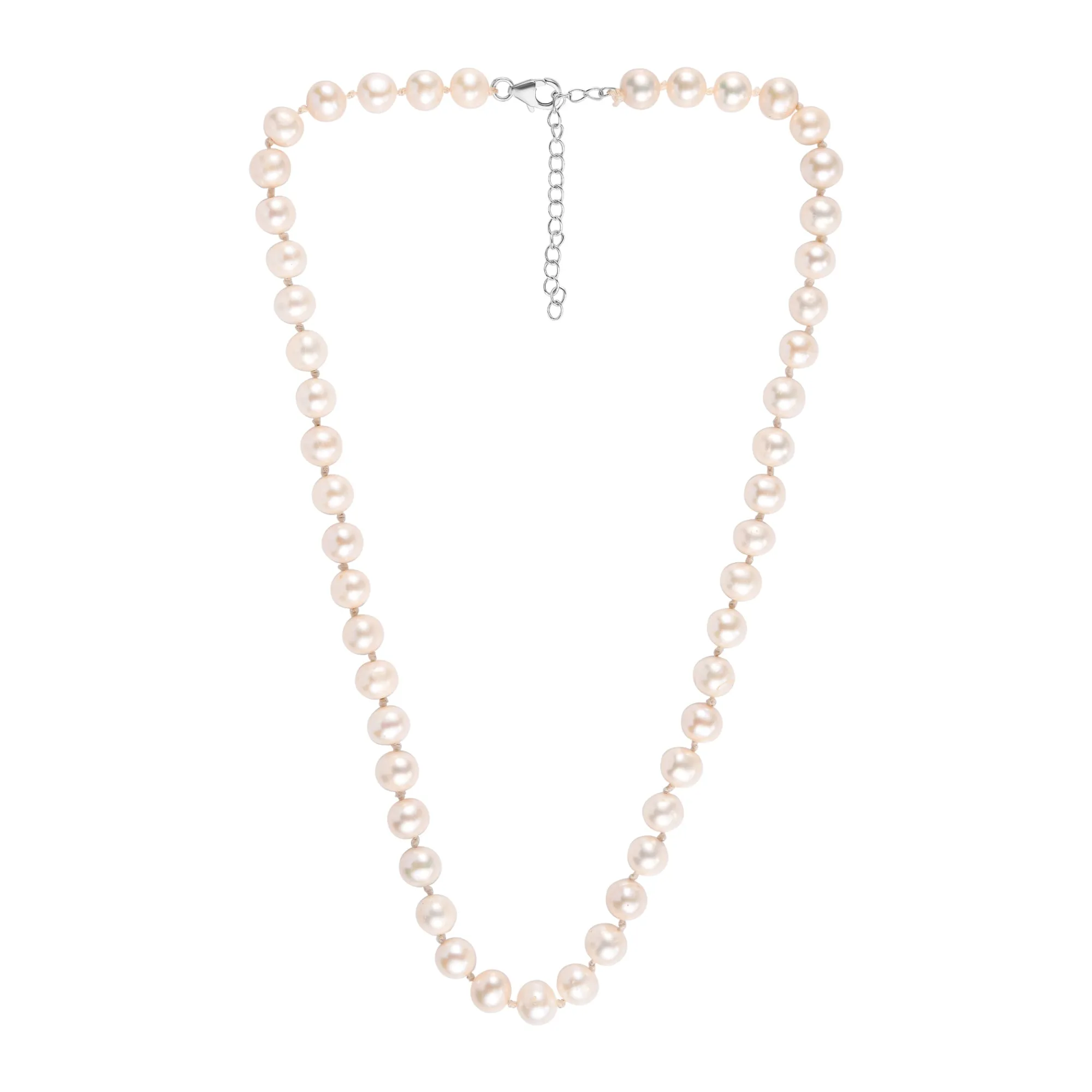 Freshwater Pearl Necklace For Women 7-8mm