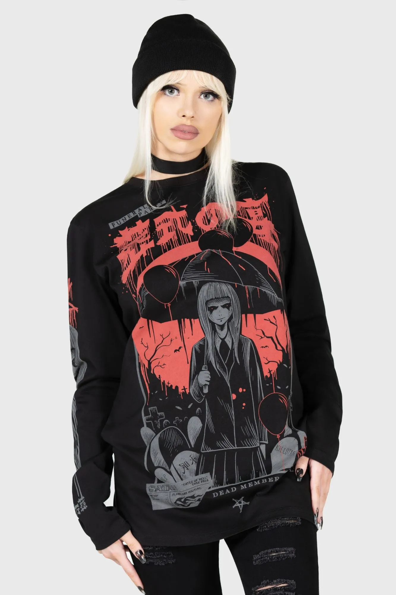 Funeral Time Long Sleeve Top