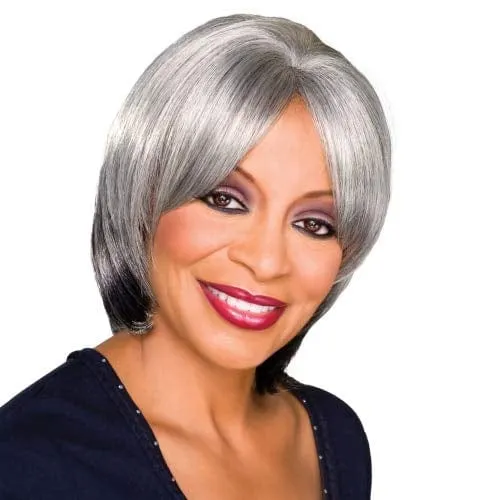 GLORIA | Foxy Silver Synthetic Wig