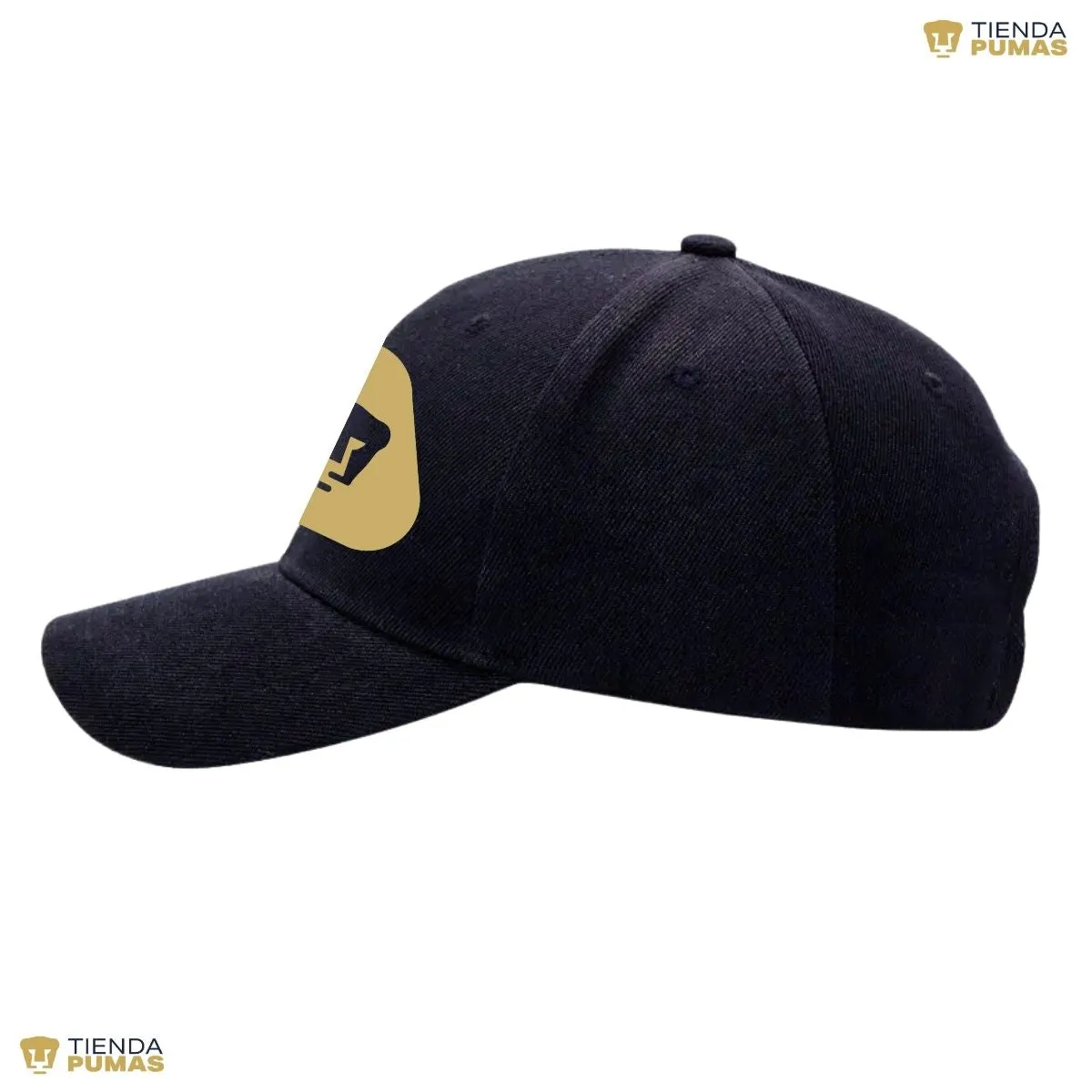 Gorra Pumas UNAM Hombre Mujer Ajustable Emblema Dorado 5 Vinil