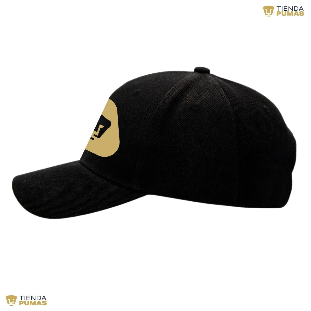 Gorra Pumas UNAM Hombre Mujer Ajustable Emblema Dorado 5 Vinil