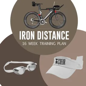 Iron Distance Triathlon Training Plan: Women's 16 Week