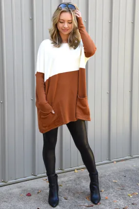 JASMINE SWEATER - CARAMEL