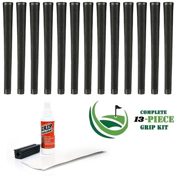 Karma Arthritic ( 5/32”) - 13 piece Golf Grip Kit (with tape, solvent, vise clamp)