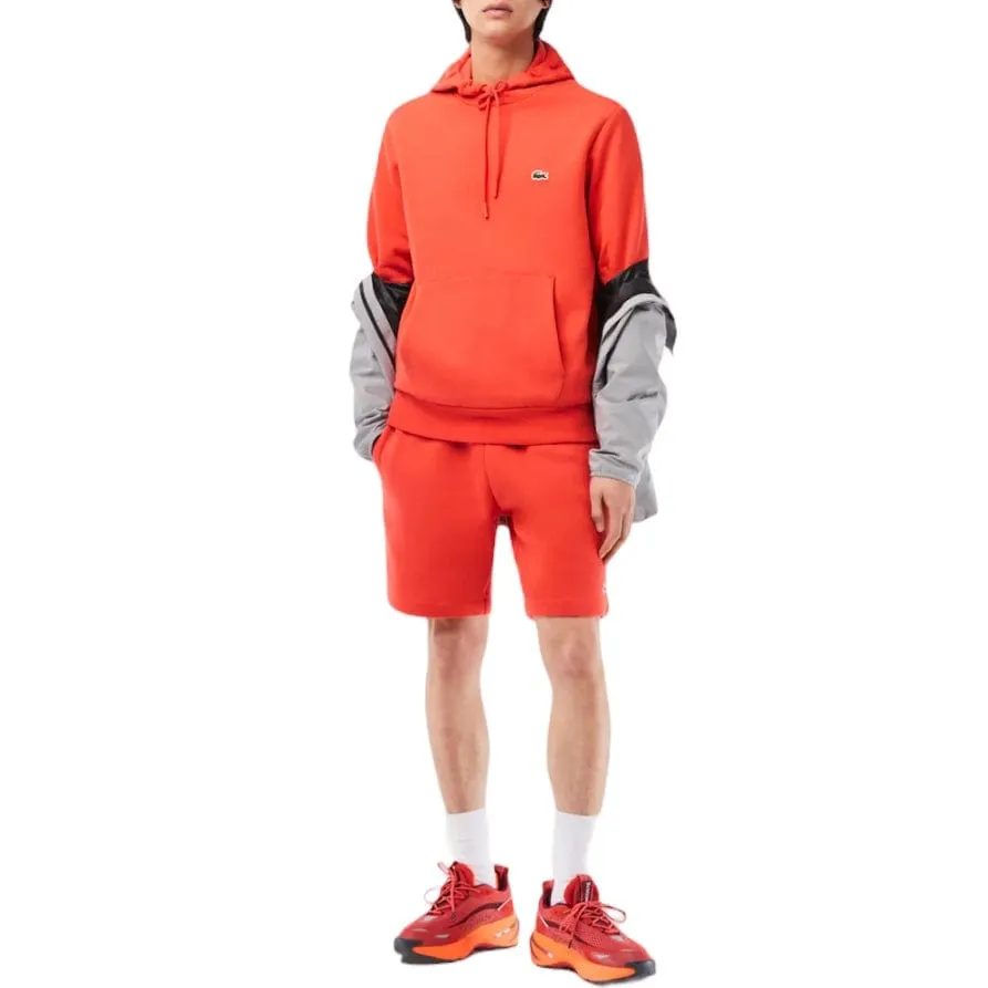 Lacoste Organic Cotton Hoodie (Orange) SH9623-51