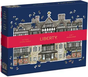 Liberty London Tudor Building - 750 Piece Shaped Puzzle