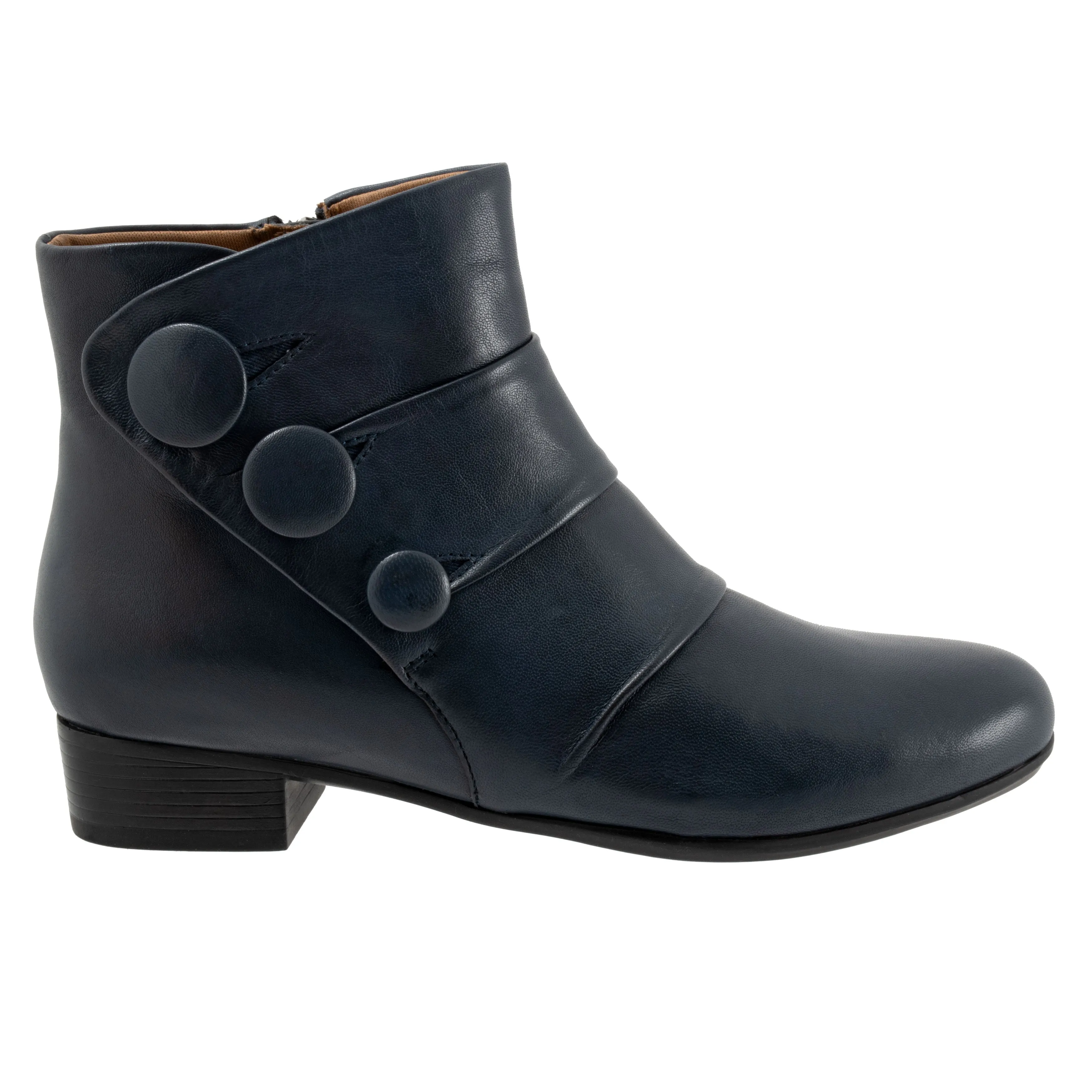 Mila Navy Ankle Boots